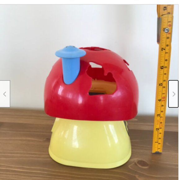 Vtg Lesney Matchbox Shape Sorter Mushroom Toadstool Toy House 1981 LL-4200 - Picture 6 of 8